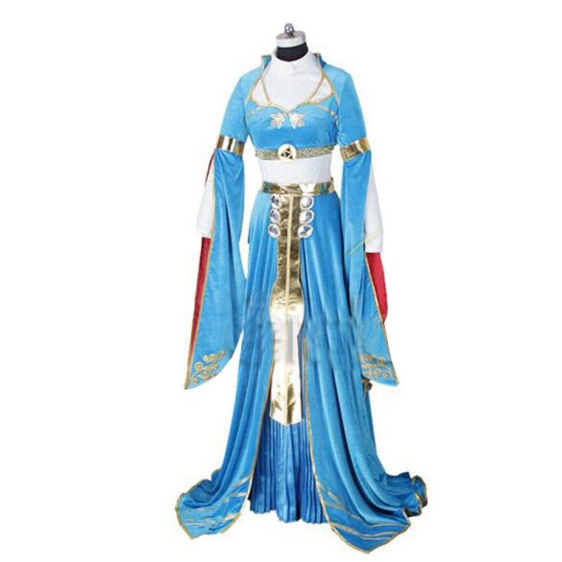 robe bleu princesse zelda botw