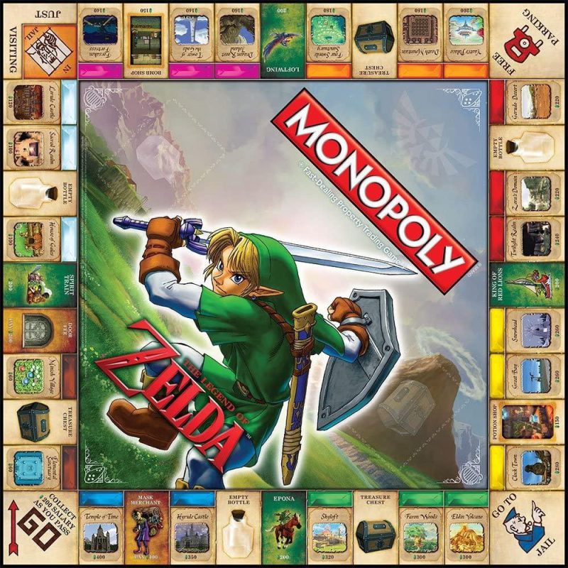 monopoly the legend of zelda collector's edition