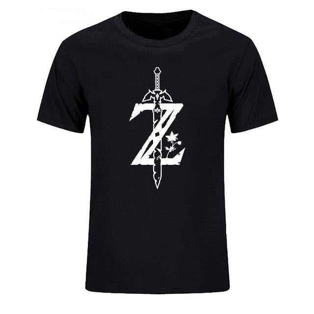 zelda t shirt breath of the wild logo z