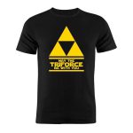 zelda t shirt may the triforce be with you